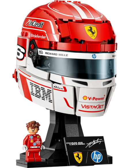 Lego - Editions -  Casco di Charles Leclerc Scuderia Ferrari - 43014