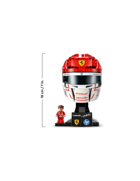 Lego - Editions -  Casco di Charles Leclerc Scuderia Ferrari - 43014