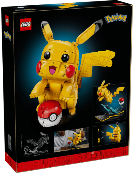 Lego - Unknown - Pokémon - Pikachu e Poké Ball - 72152