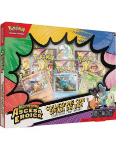Pokémon - Collezione con spilla deluxe Compagni D Avventura - Ascesa Eroica - 10301