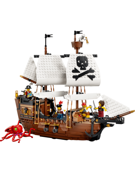 Lego - Creator 3-in-1 - Iconica nave da pirata - 31387