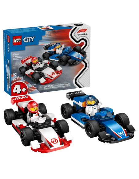 Lego - City - Monoposto Williams Racing e Haas - 60464