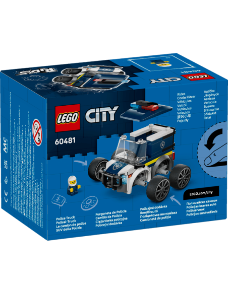 Lego - City - Veicoli - SUV della Polizia - 60481