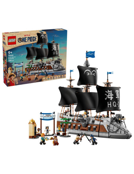 Lego - One Piece - La nave da guerra di Garp - 75646