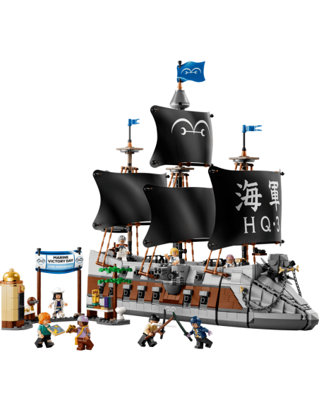 Lego - One Piece - La nave da guerra di Garp - 75646