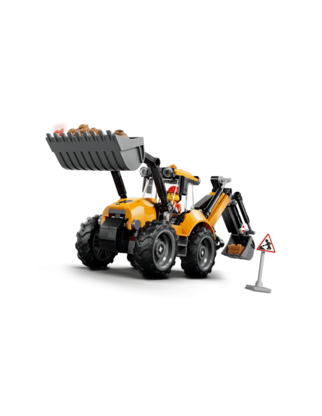 Lego - City - Scavatrice da cantiere gialla - 60480