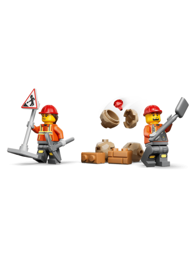 Lego - City - Scavatrice da cantiere gialla - 60480