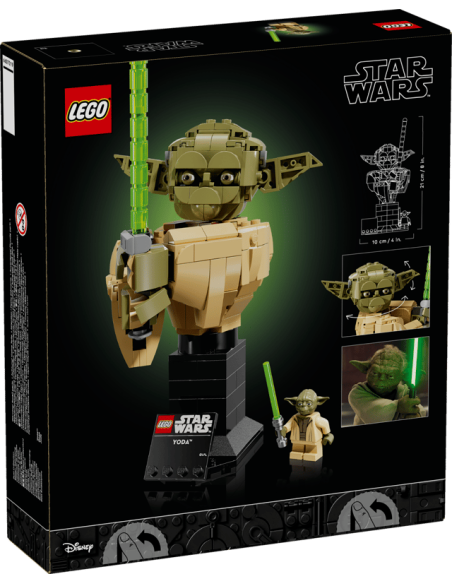 Lego - Star Wars - Busto di Yoda - 75438
