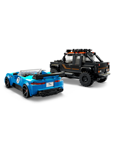 Lego - Speed Champions - Jaguar Project 7 e Land Rover Defender - 77264