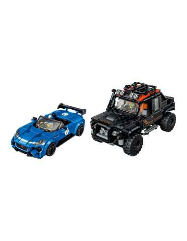 Lego - Speed Champions - Jaguar Project 7 e Land Rover Defender - 77264