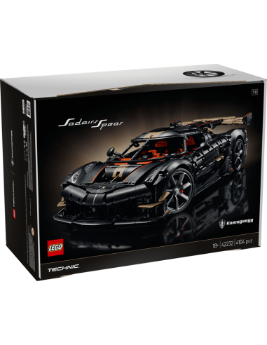 Lego - Technic - Hypercar Koenigsegg Sadair's Spear - 42232