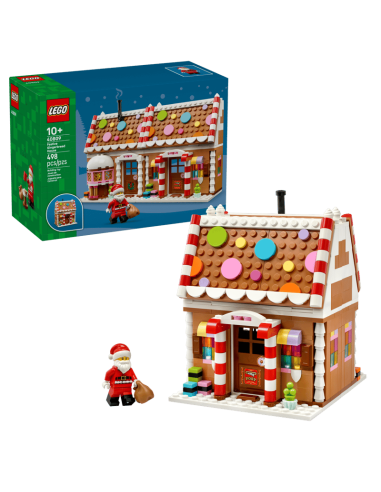 Lego - Casa di pan di zenzero festiva - 40809