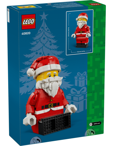 Lego - Grande minifigure di Babbo Natale - 40820