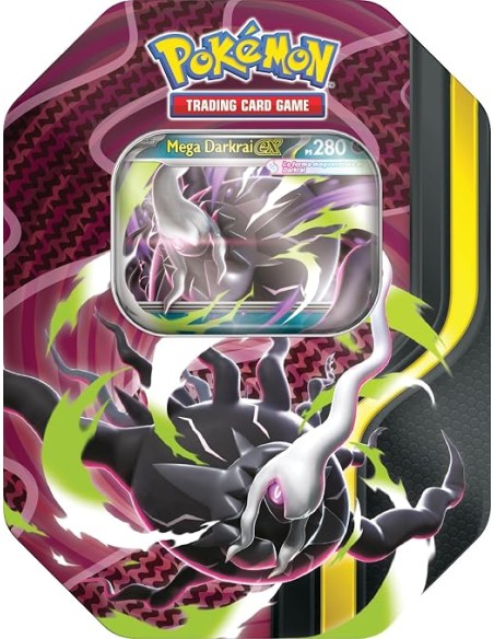Pokèmon - Tin Mega Darkrai ex - scatola da collezione