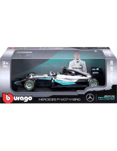 Burago - 1/18 Mercedes F1 W07 Hibrid 2016