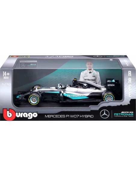 Burago - 1/18 Mercedes F1 W07 Hibrid 2016