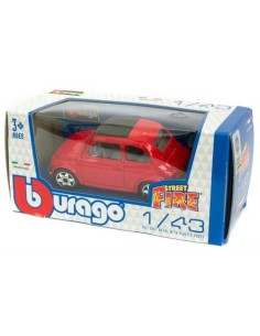 Burago - Street Fire Fiat 500