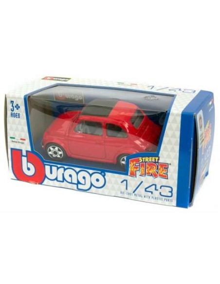 Burago - Street Fire Fiat 500