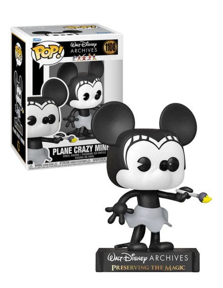 Funko Pop Disney - Waly Disney Archives - Plane Crazy Minnie - 1108
