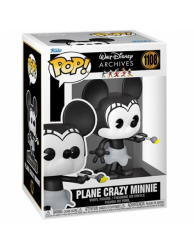 Funko Pop Disney - Waly Disney Archives - Plane Crazy Minnie - 1108