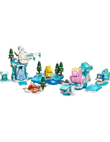 Lego - Pack di espansione Avventura sulla neve di Tricherino - Super Mario - 71417-jpg