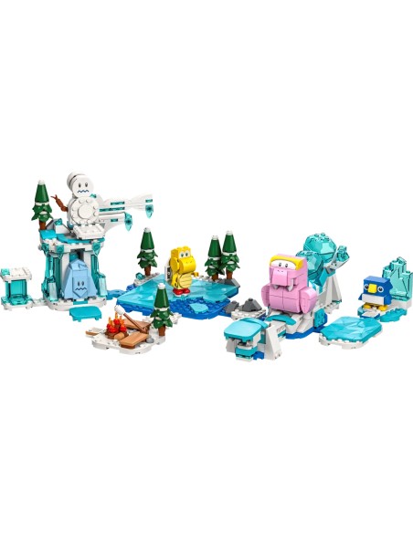 Lego - Pack di espansione Avventura sulla neve di Tricherino - Super Mario - 71417-jpg