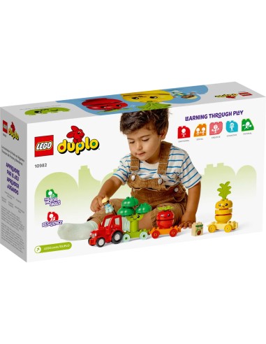 Lego - Il trattore di frutta e verdura - Duplo - 10982-4