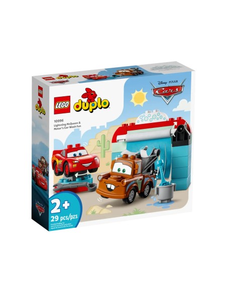 Lego - Divertimento all’autolavaggio con Saetta McQueen e Cricchetto - Duplo - 10996-1