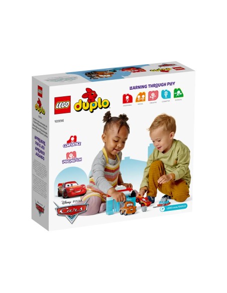 Lego - Divertimento all’autolavaggio con Saetta McQueen e Cricchetto - Duplo - 10996-3