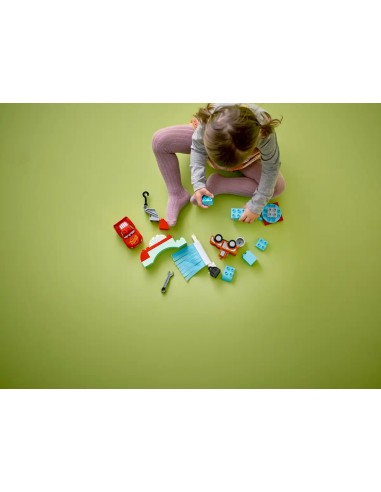 Lego - Divertimento all’autolavaggio con Saetta McQueen e Cricchetto - Duplo - 10996-4