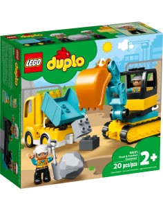 Lego - Camion e scavatrice cingolata - Duplo - 10931-1