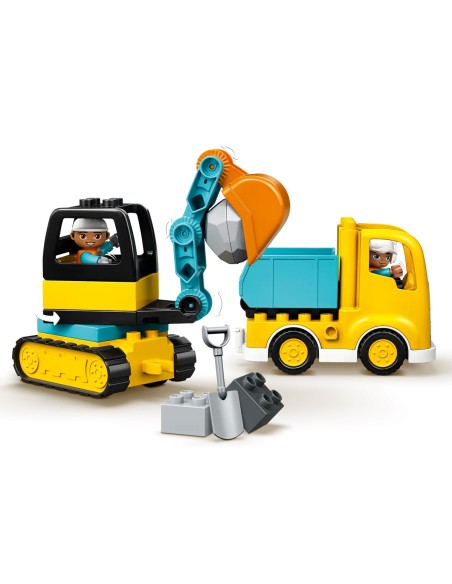 Lego - Camion e scavatrice cingolata - Duplo - 10931-4