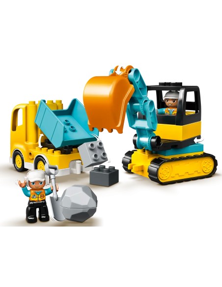 Lego - Camion e scavatrice cingolata - Duplo - 10931-3