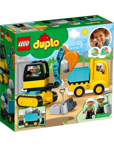Lego - Camion e scavatrice cingolata - Duplo - 10931-5