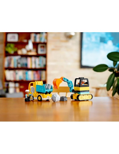 Lego - Camion e scavatrice cingolata - Duplo - 10931-7