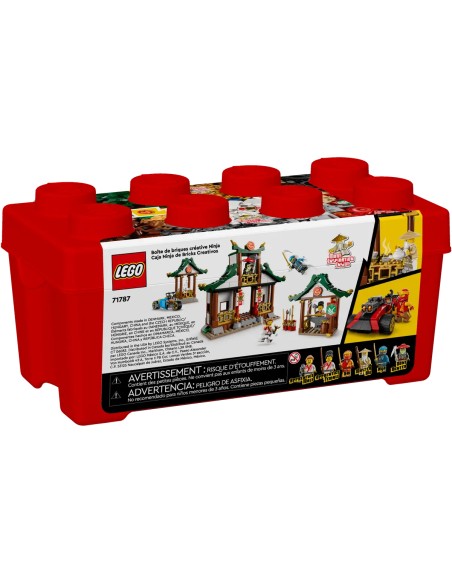 Lego - Set creativo di mattoncini Ninja - Ninjago - 71787-5