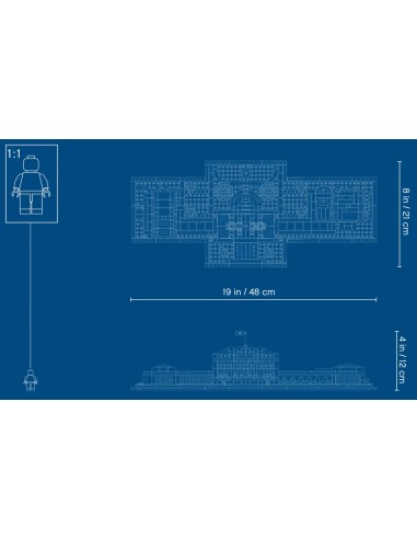 Lego - La Casa Bianca - Architecture - 21054-5