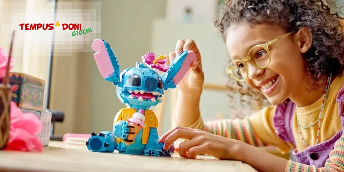 Scopri i nuovi set LEGO Disney dedicati a Stitch: divertimento tropicale per tutta la famiglia!